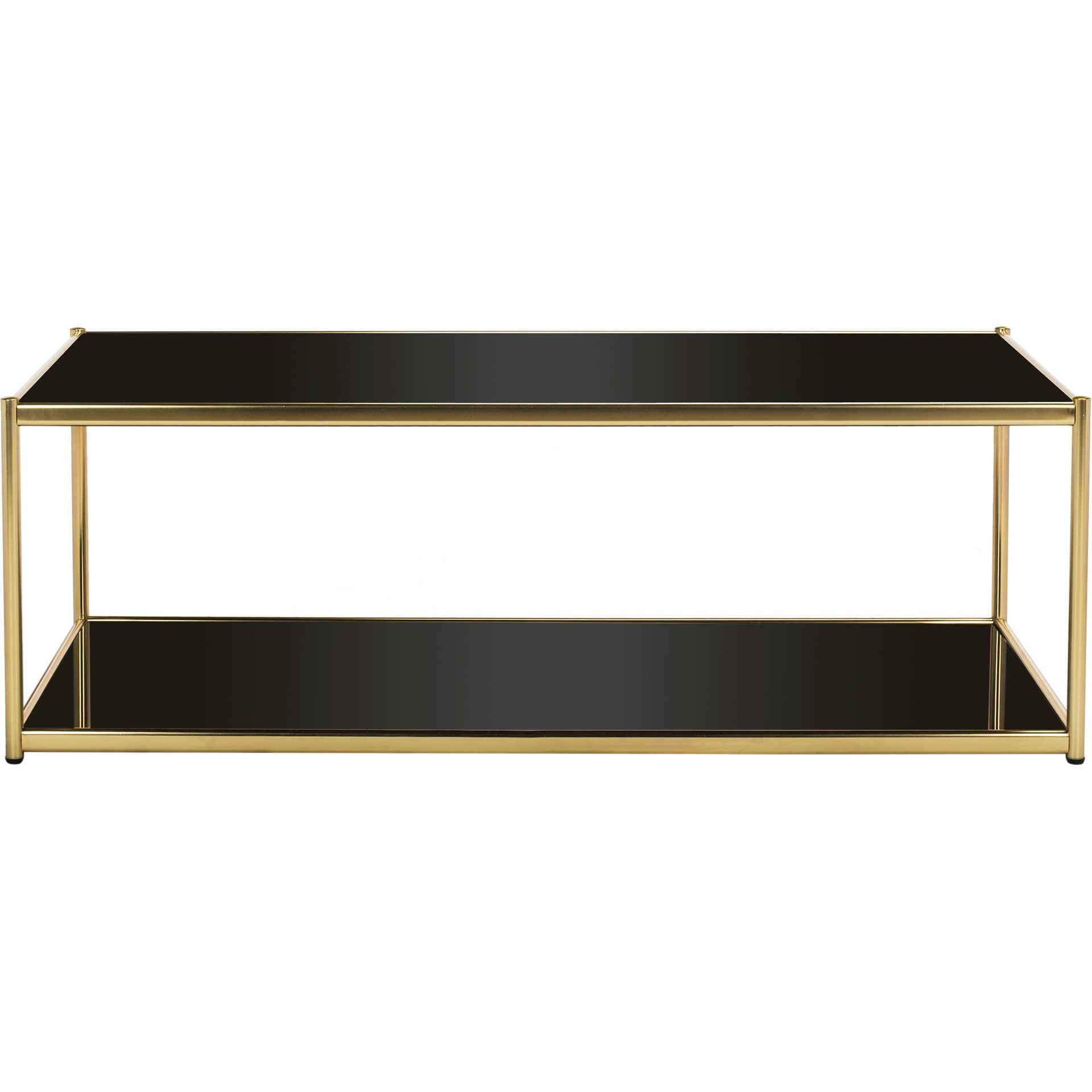 Zorn Glass Coffee Table Gold