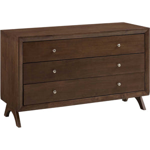 Parker Three-Drawer Dresser Walnut