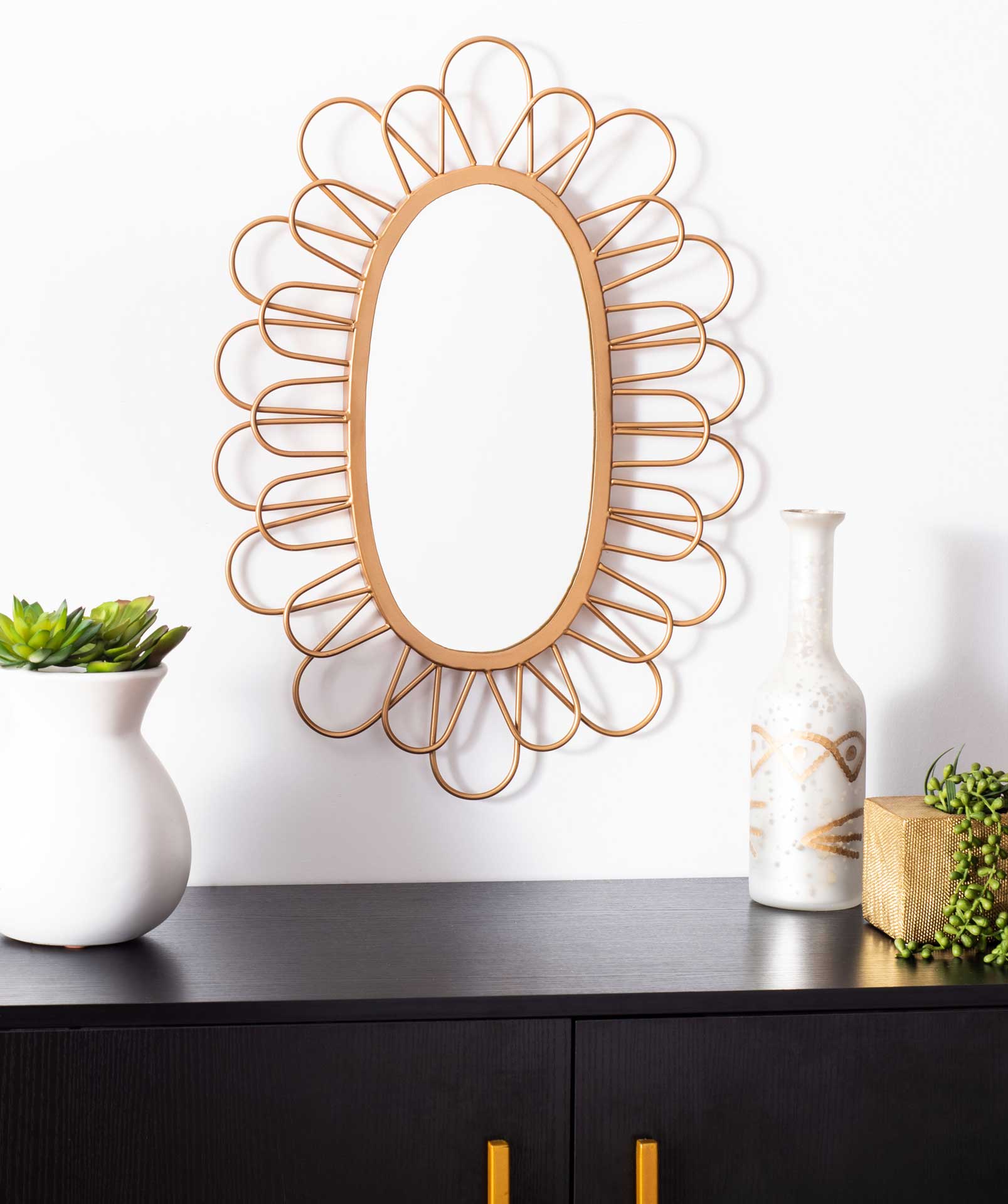 Rivulet Mirror Gold