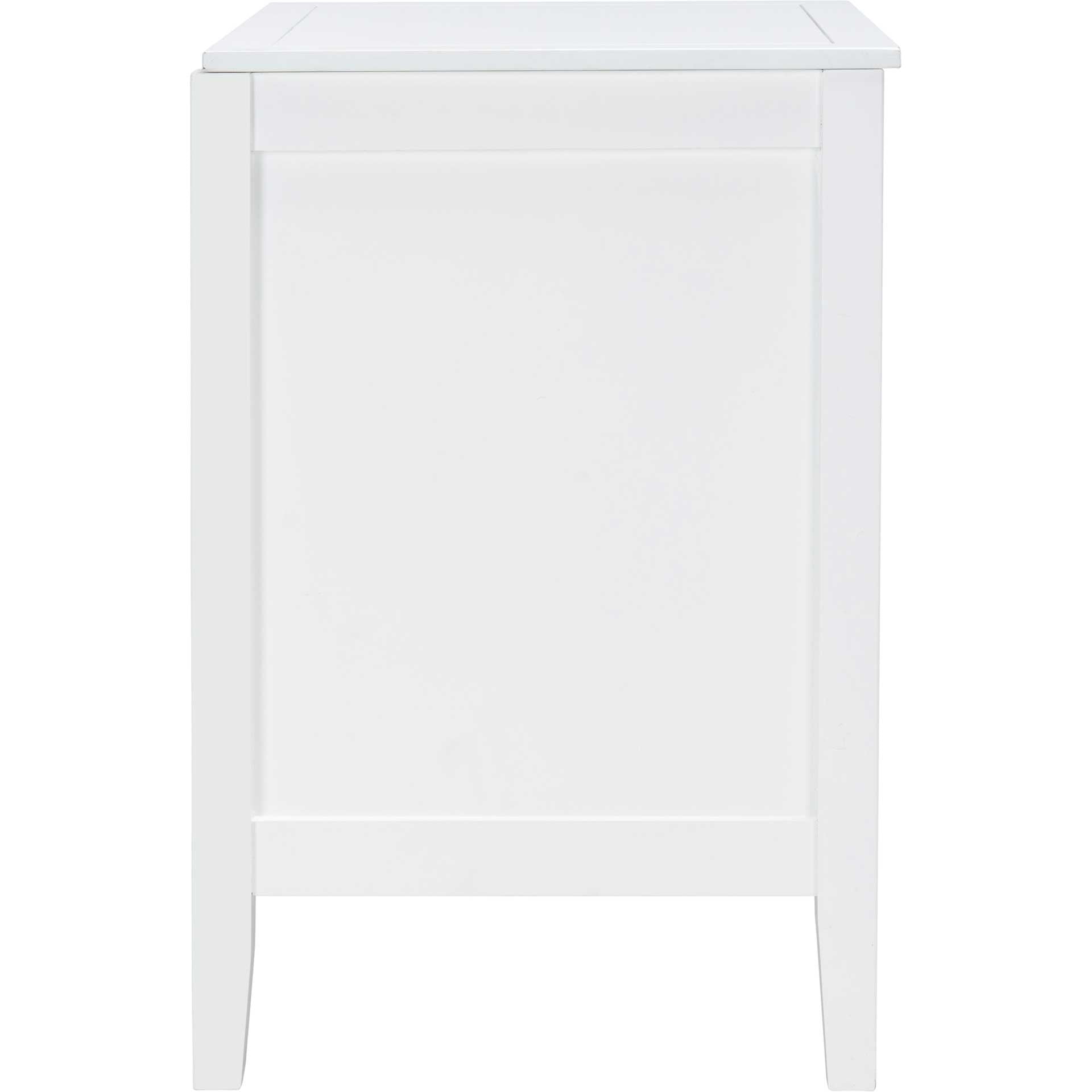 Terri 2 Drawer Nighstand White