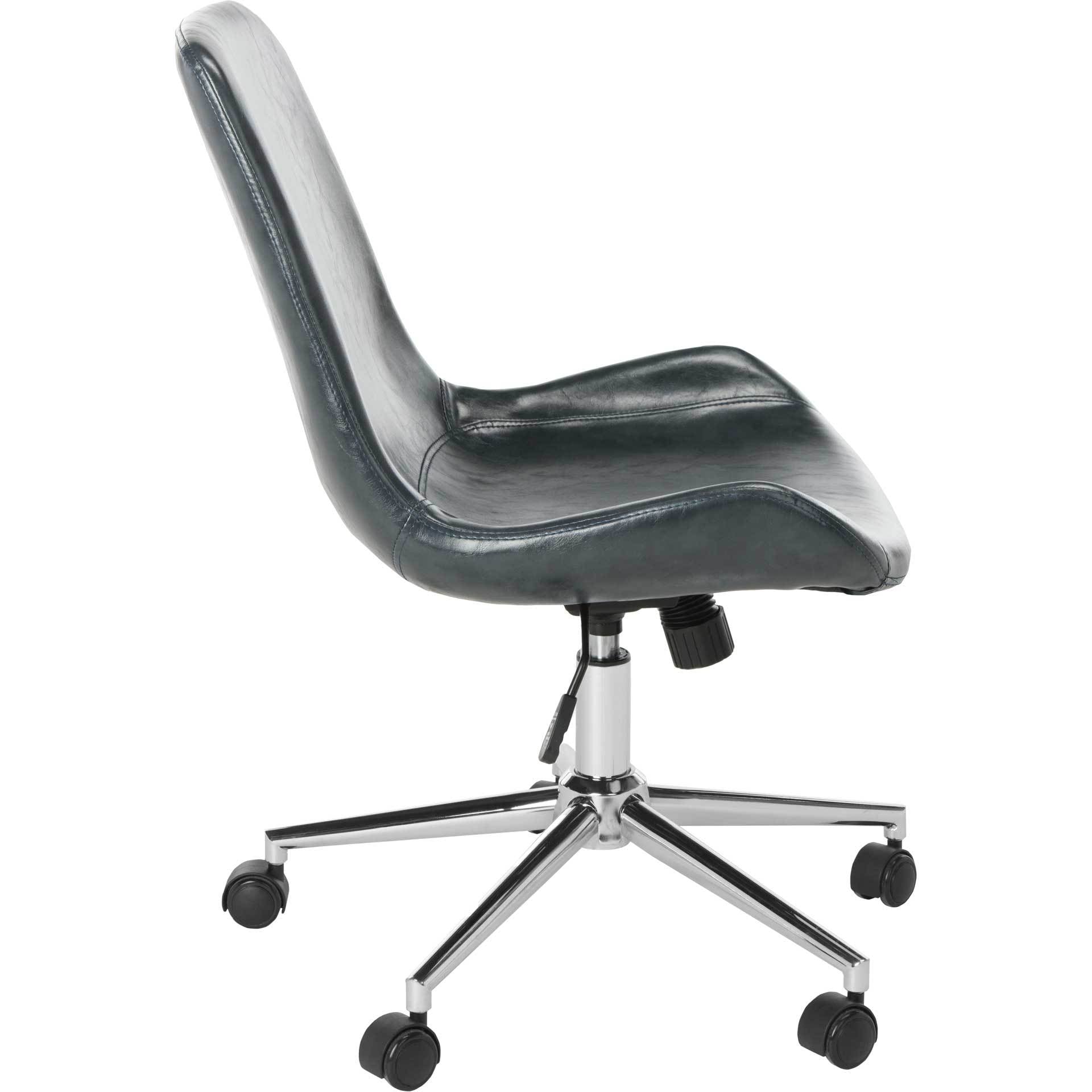 Flynn Swivel Office Chair Dark Gray