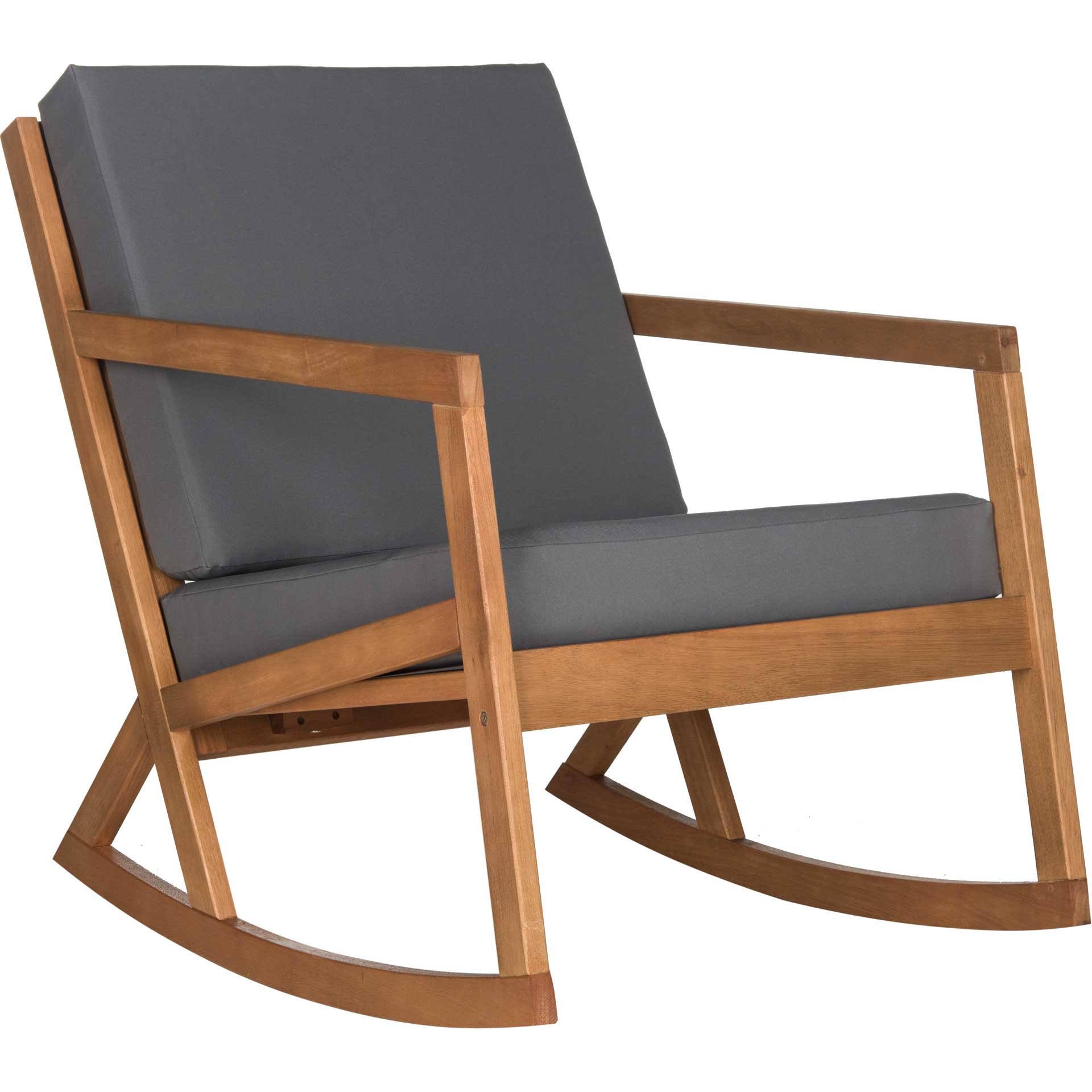 Venus Rocking Chair Teak Brown/Gray