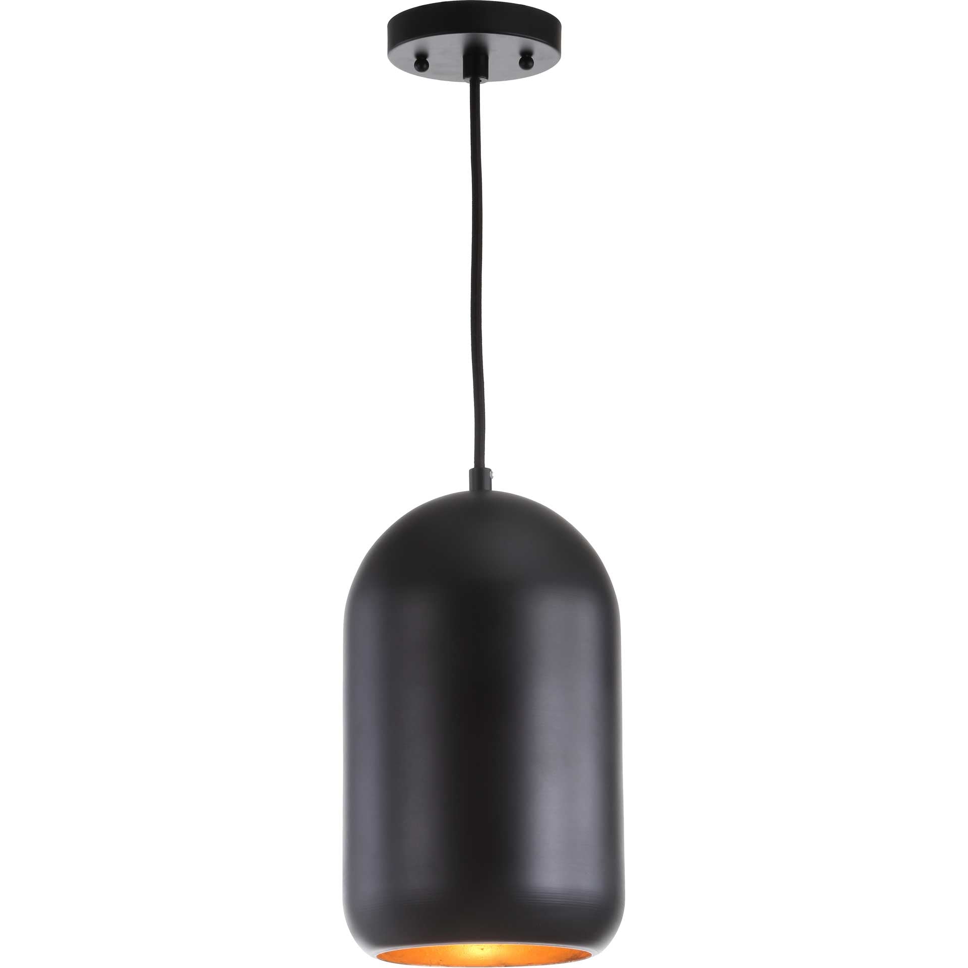 Camron Pendant Painted Black