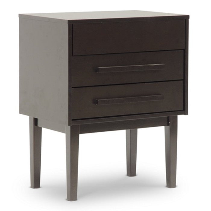 Abe Modern Nightstand Wenge