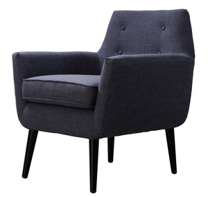 Clark Linen Chair Navy