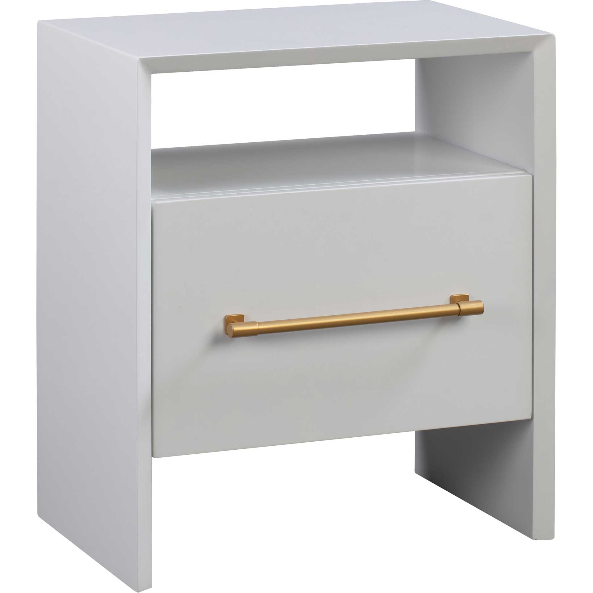 Lilac Nightstand White