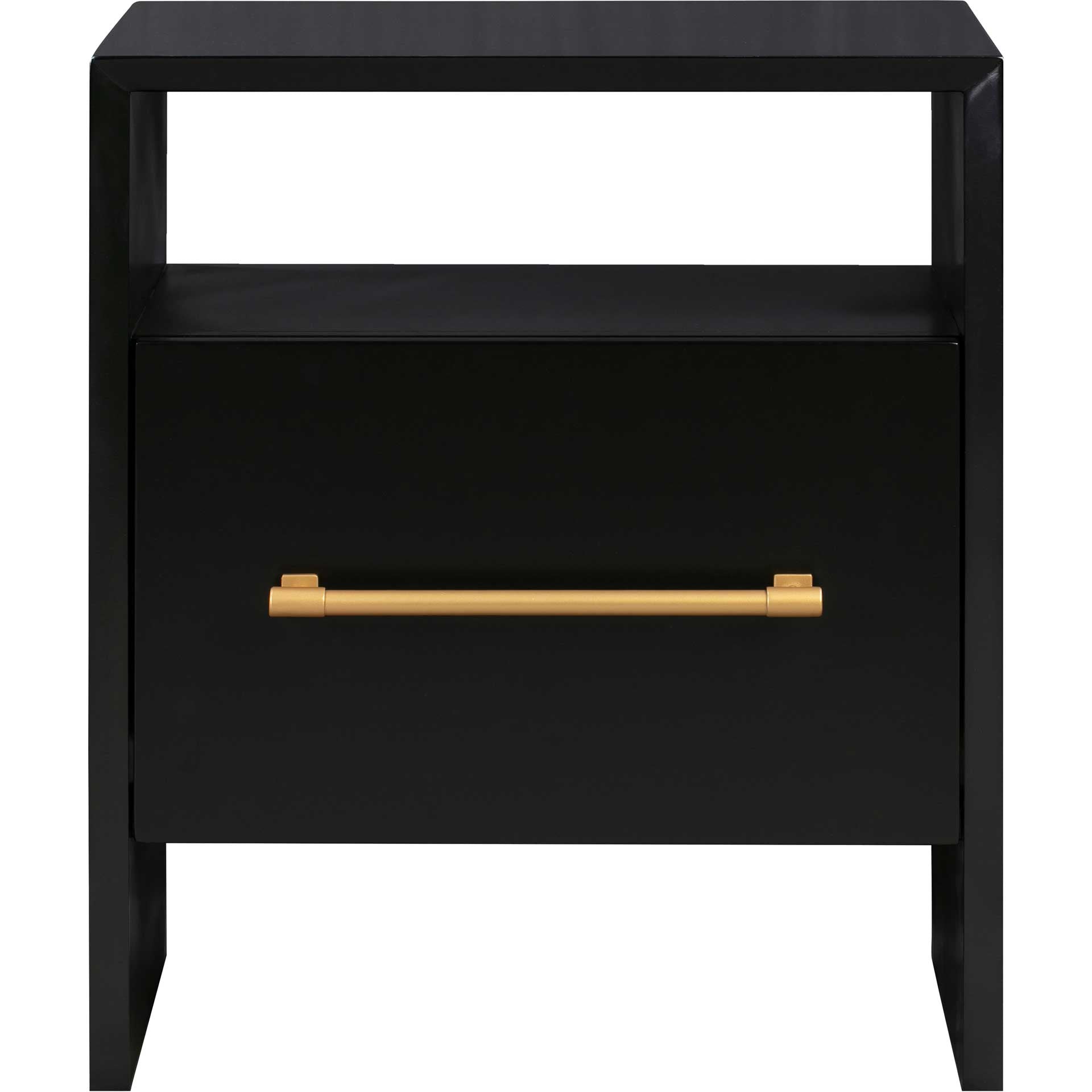 Lilac Nightstand Black