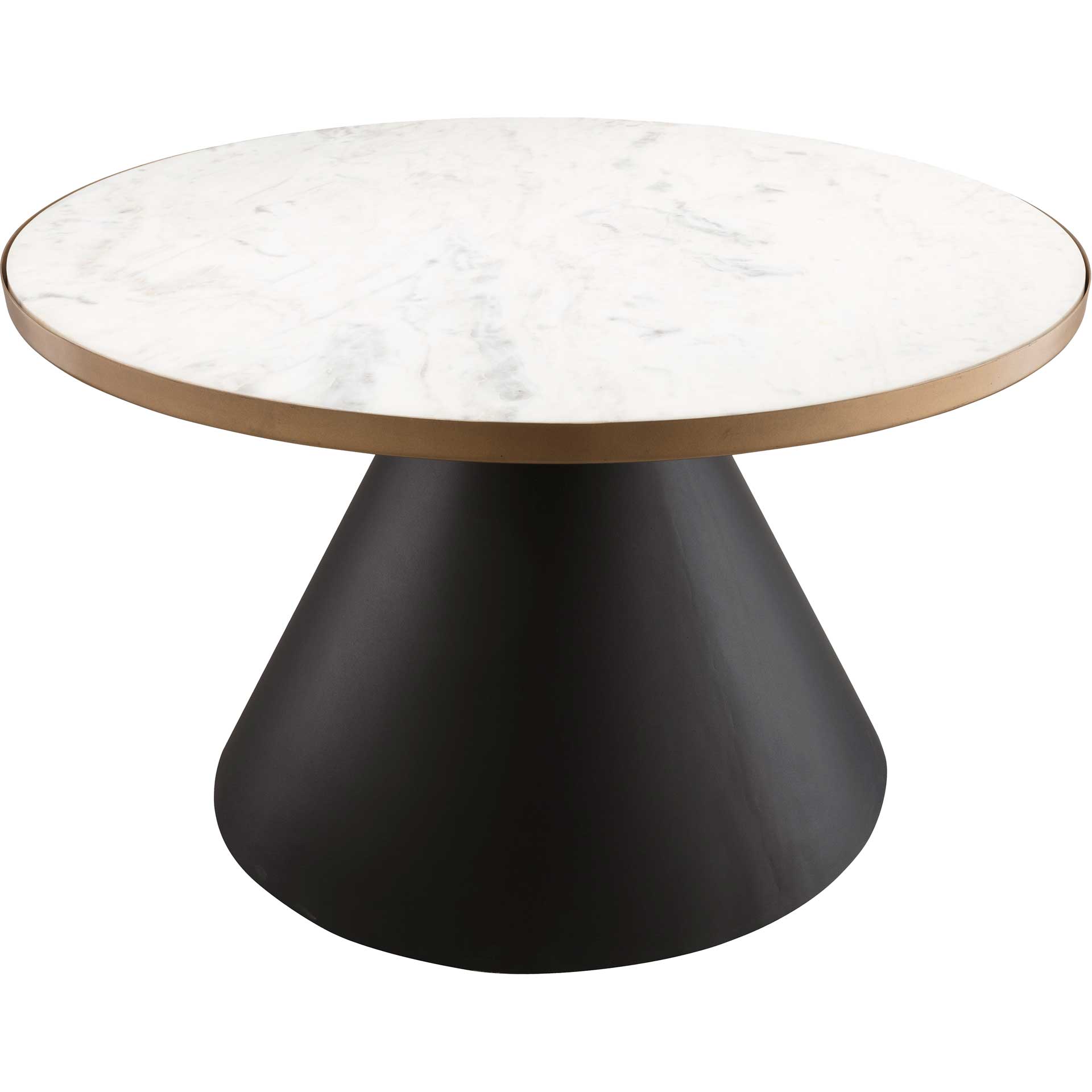 Ricky Marble Coffee Table Black/White