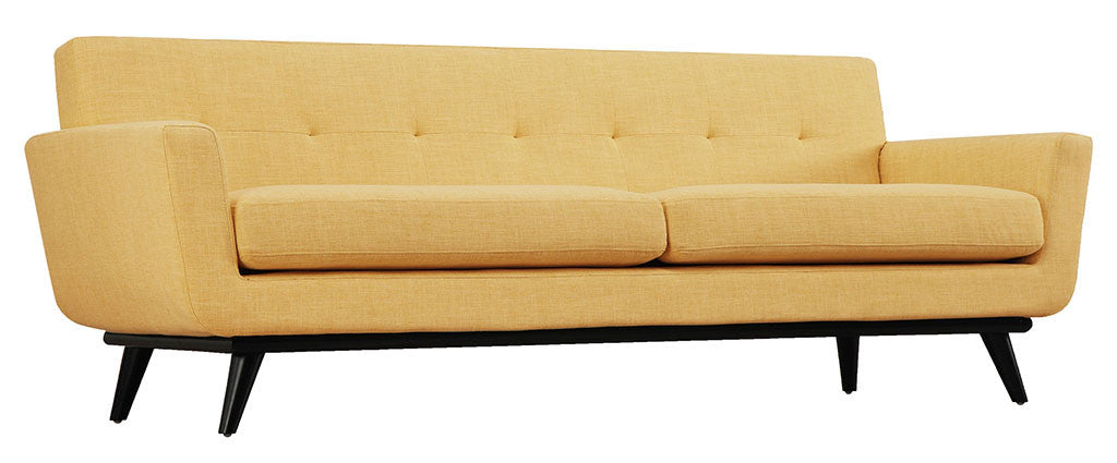 Jarvis Linen Sofa Mustard Yellow