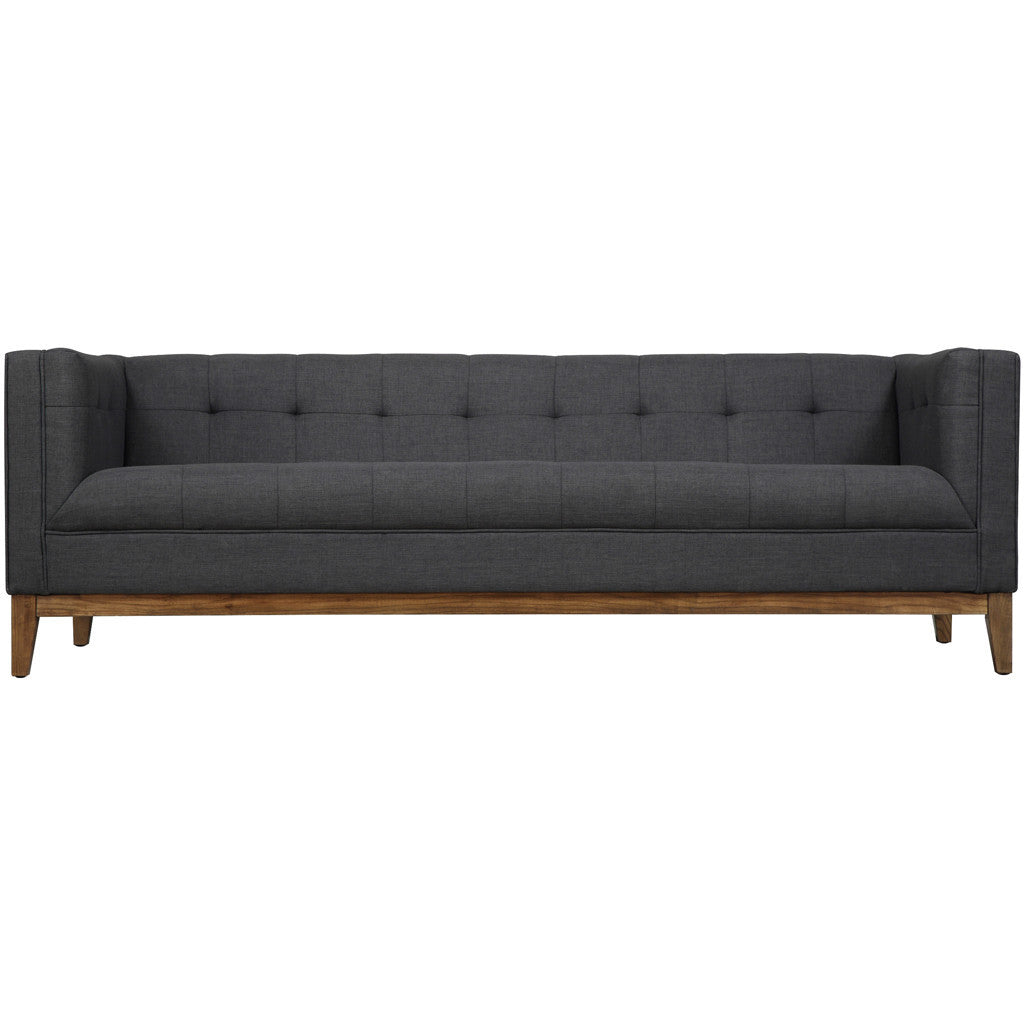 Galio Linen Sofa Gray