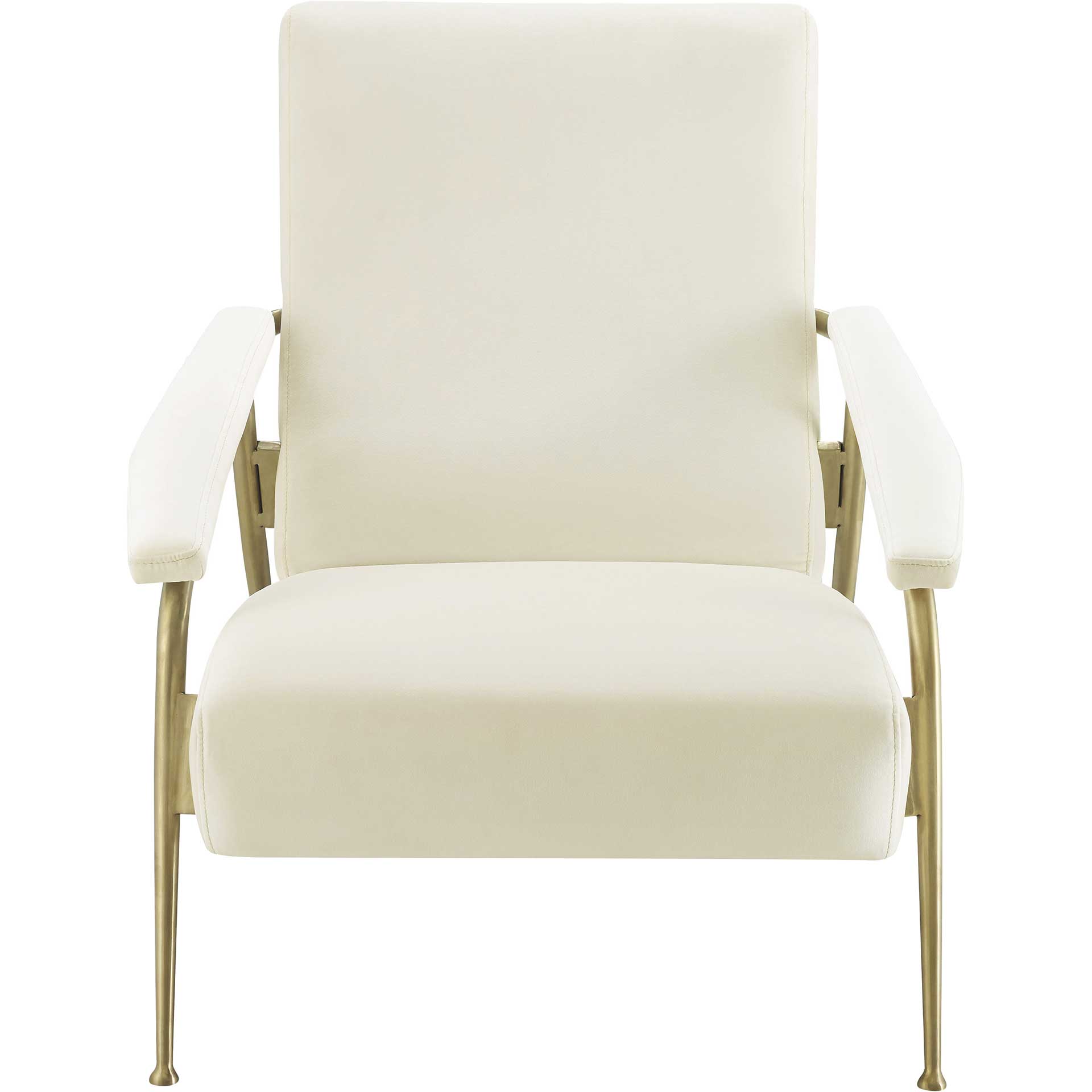 Abella Velvet Chair Cream