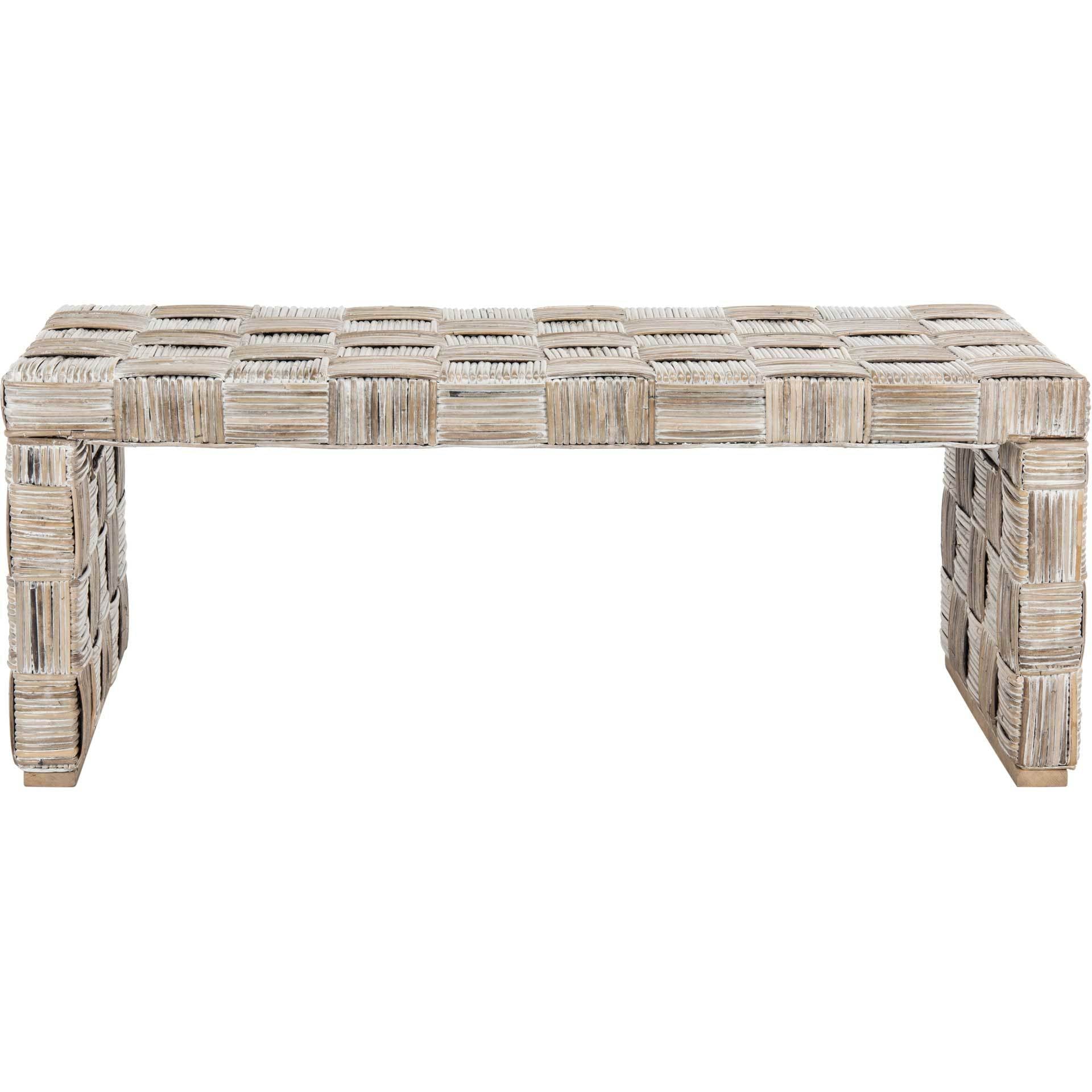 Adriel Rattan Coffee Table