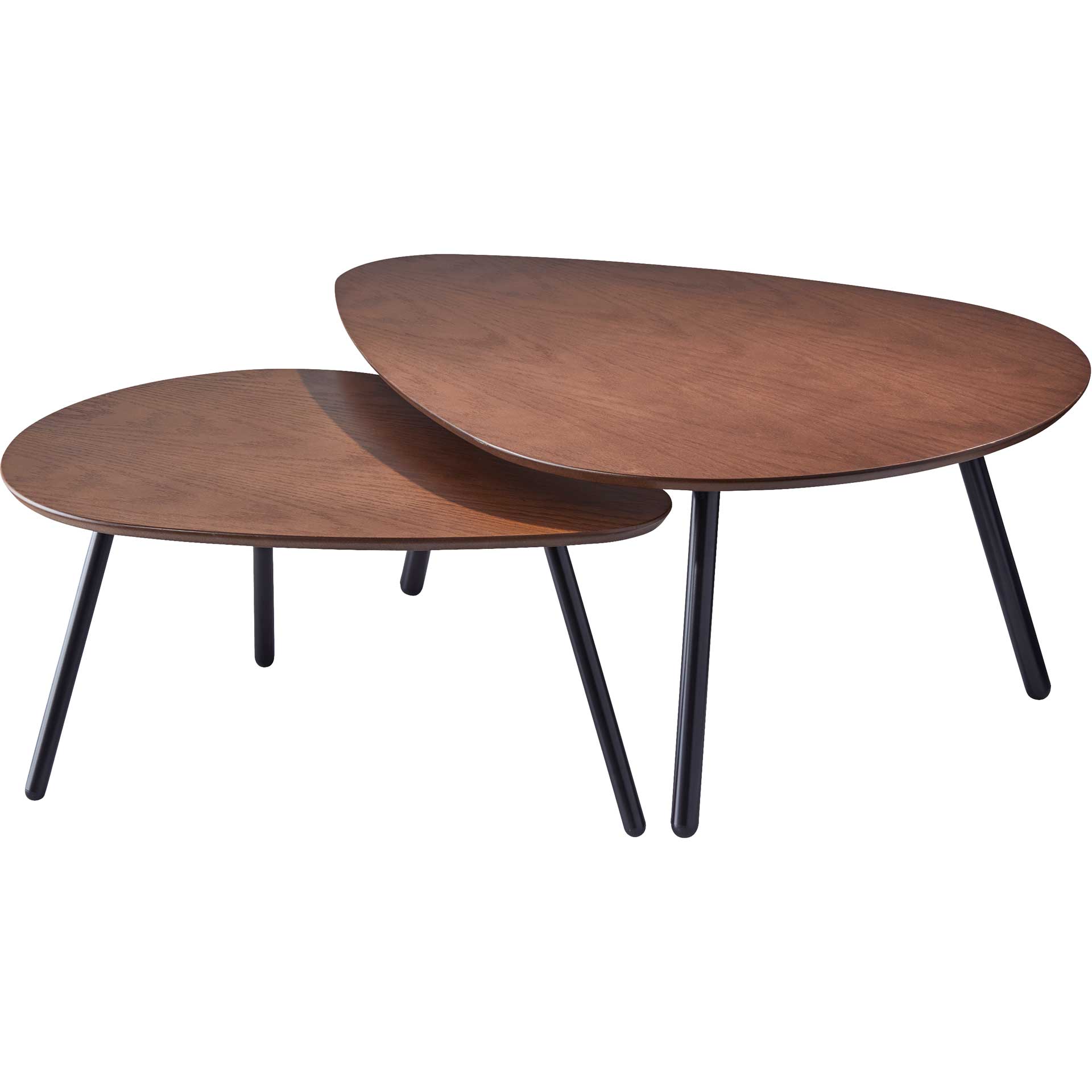 Herning Nesting Coffee Table Walnut