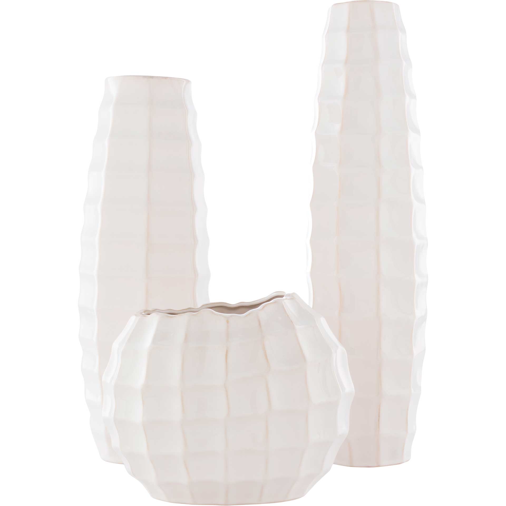 Cillian Vase Cream