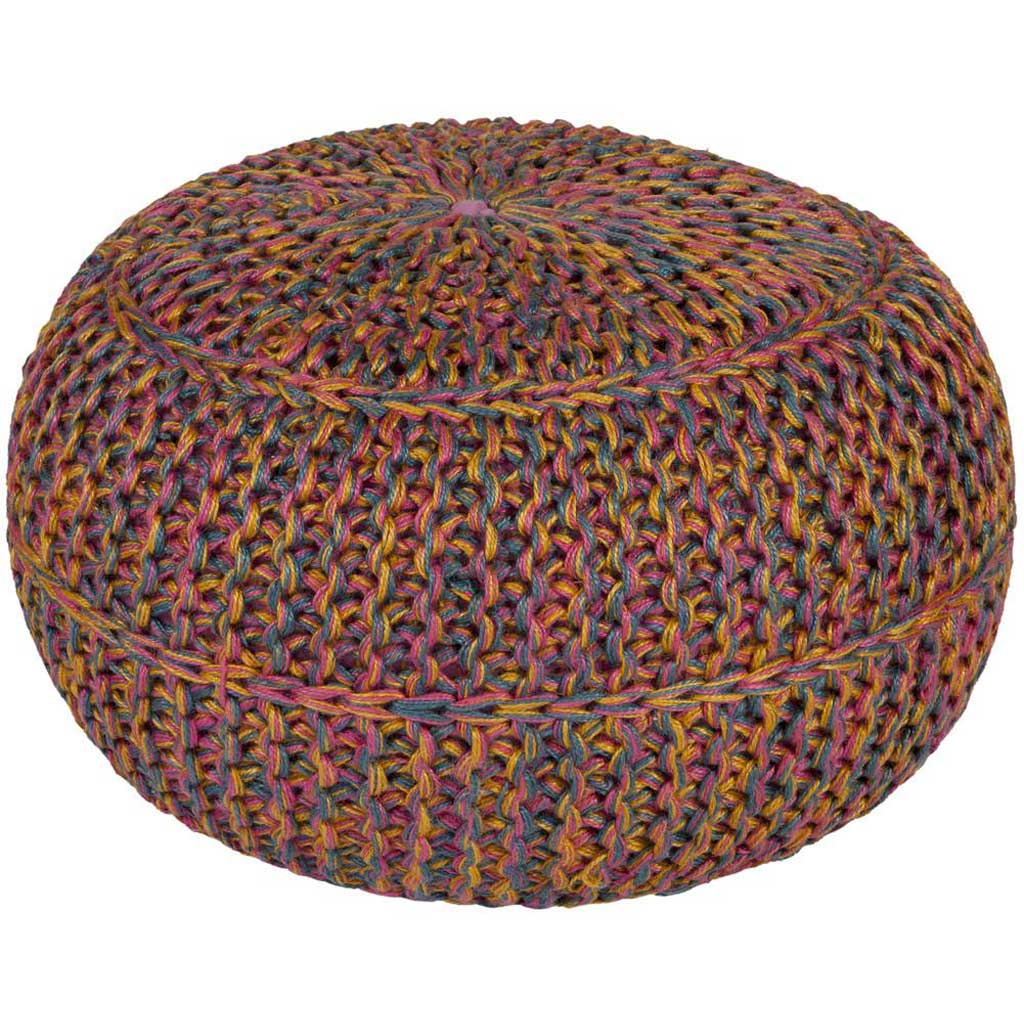 Wisteria Multi-Color Sphere Pouf