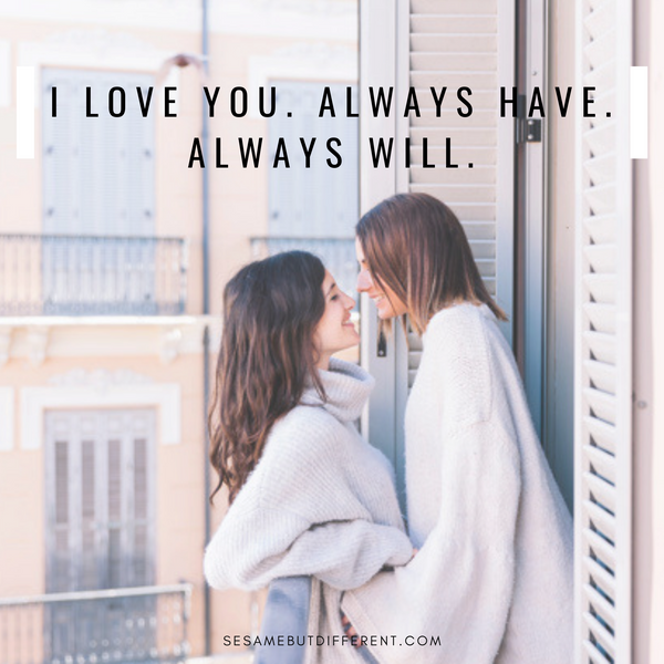 Best Romantic Lesbian Love Quotes and Cute LGBTQ Love Sayings