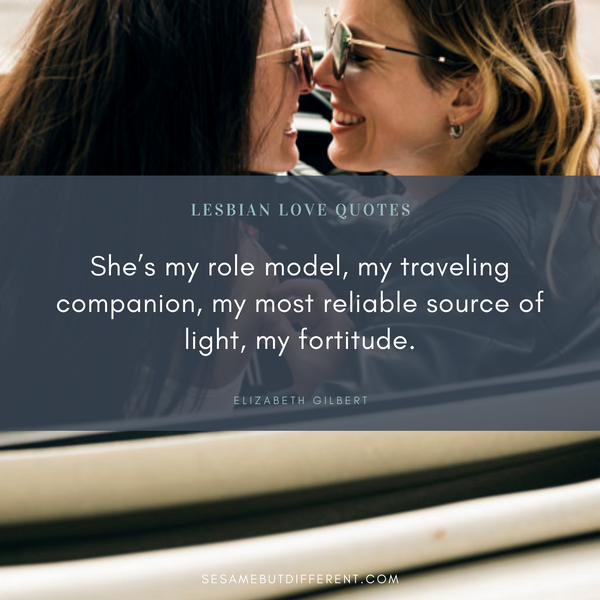 Lesbian Love Quotes and Romantic Sayings