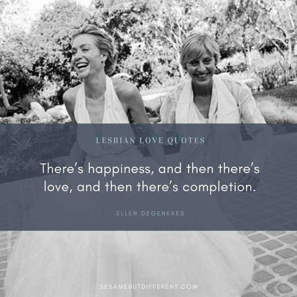 Lesbian Love Quotes and Sayings