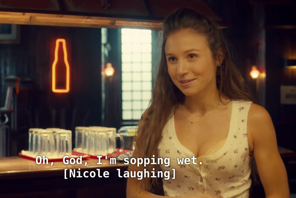 Wayhaught bar scene from season one when they first meet