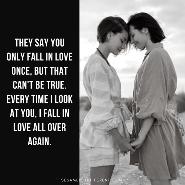 Most Romantic Lesbian Love Quotes