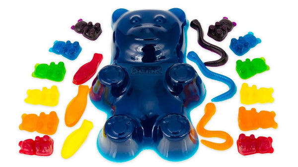 Giant Rainbow Gummy Bears