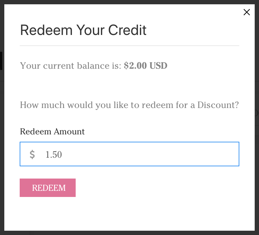 redeem store credit at yarn designers boutique