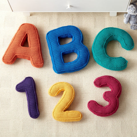 free crochet pattern chart letters and numbers crochet wording baby toys