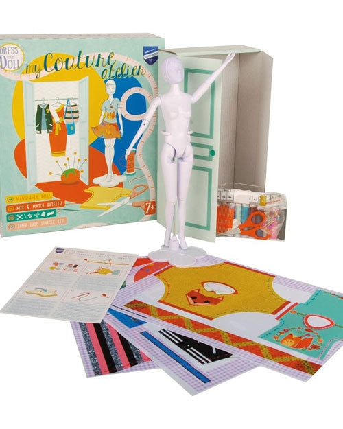 barbie doll clothes making kit