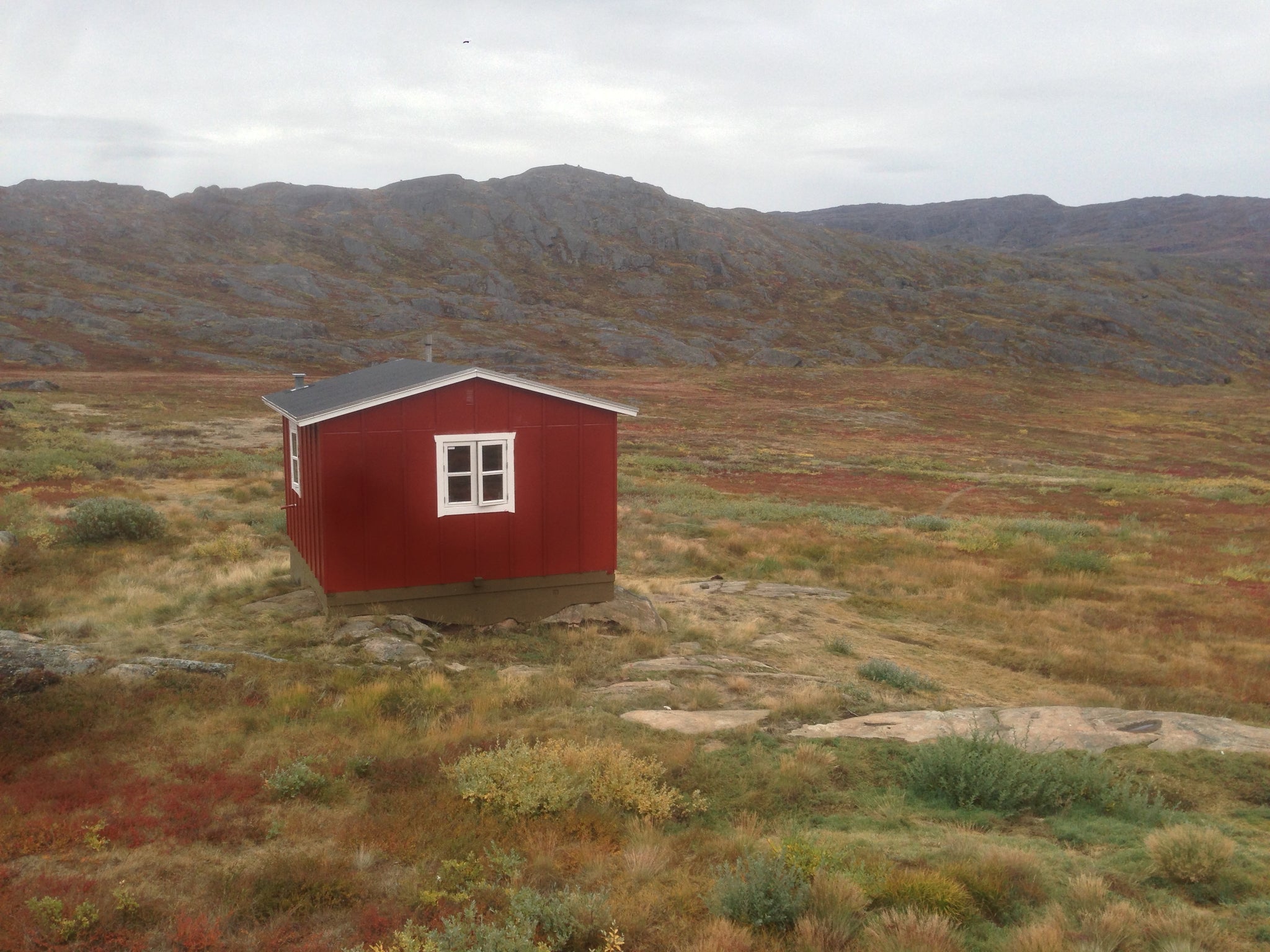 Eqalugaarniarfik Hut, Greenland, (Arctic Circle Trail)