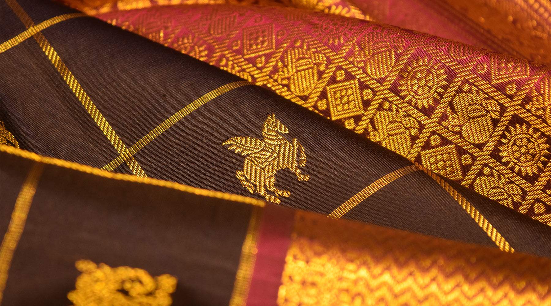 10 Traditional Kanchipuram Silk Saree Motifs – Singhania's
