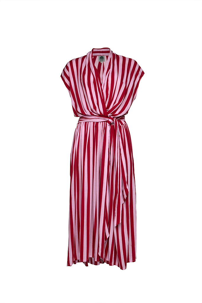 THE POINT DRESS - WHIPPY PINK/RED