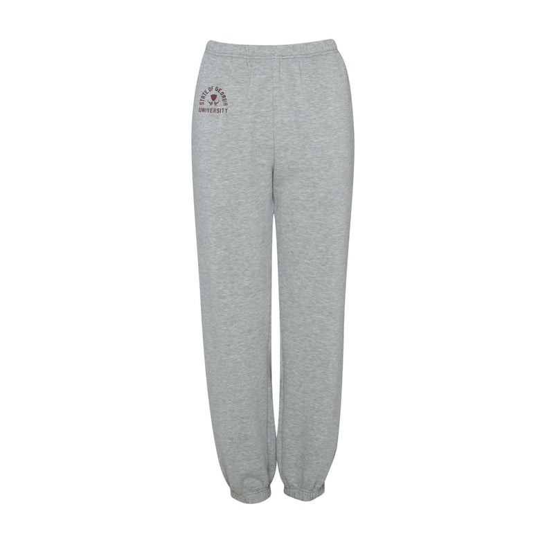 THE STATE OF GEORGIA TRACKIE PANTS - GREY MARLE