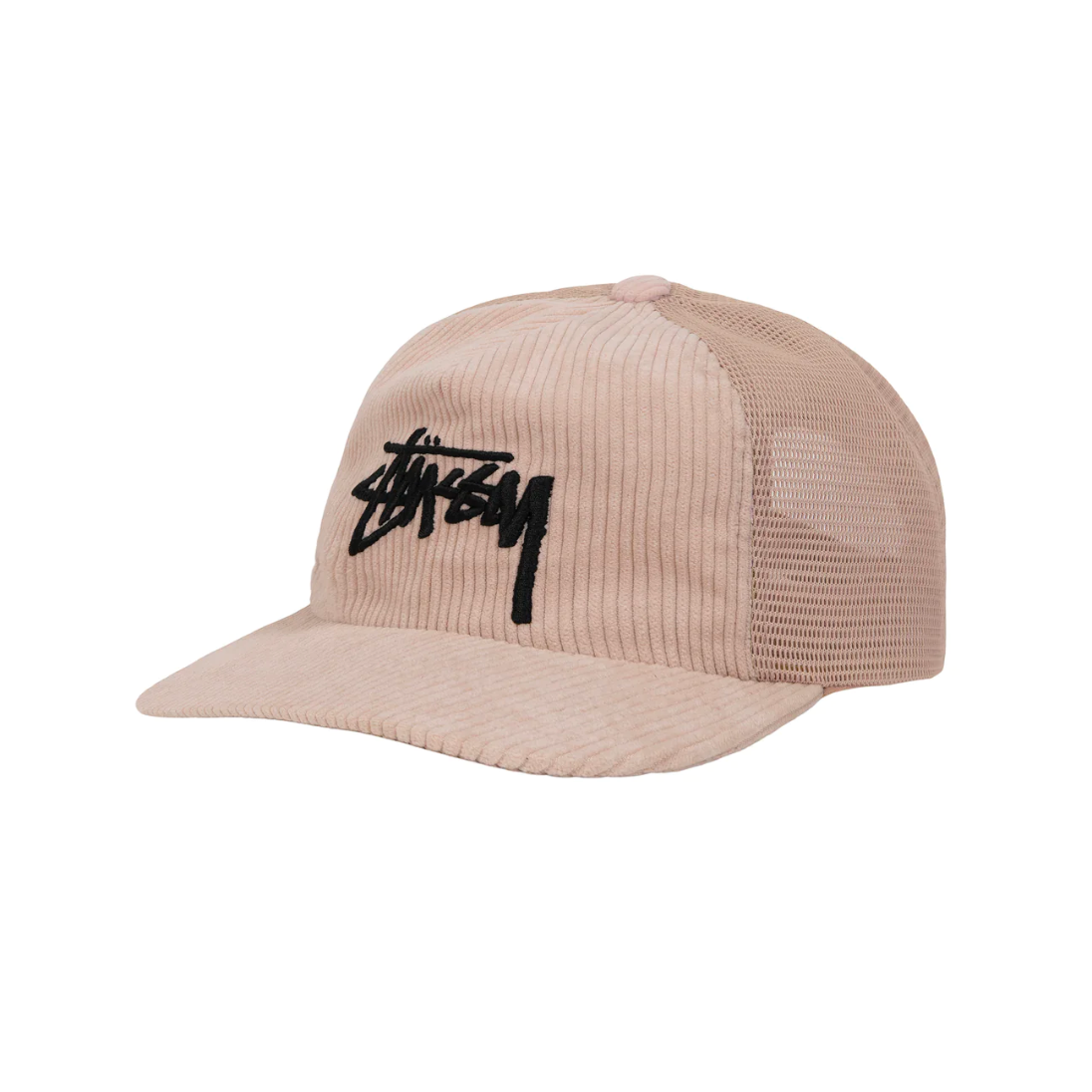 Stussy - Corduroy Trucker Cap - Creme | available at LCD