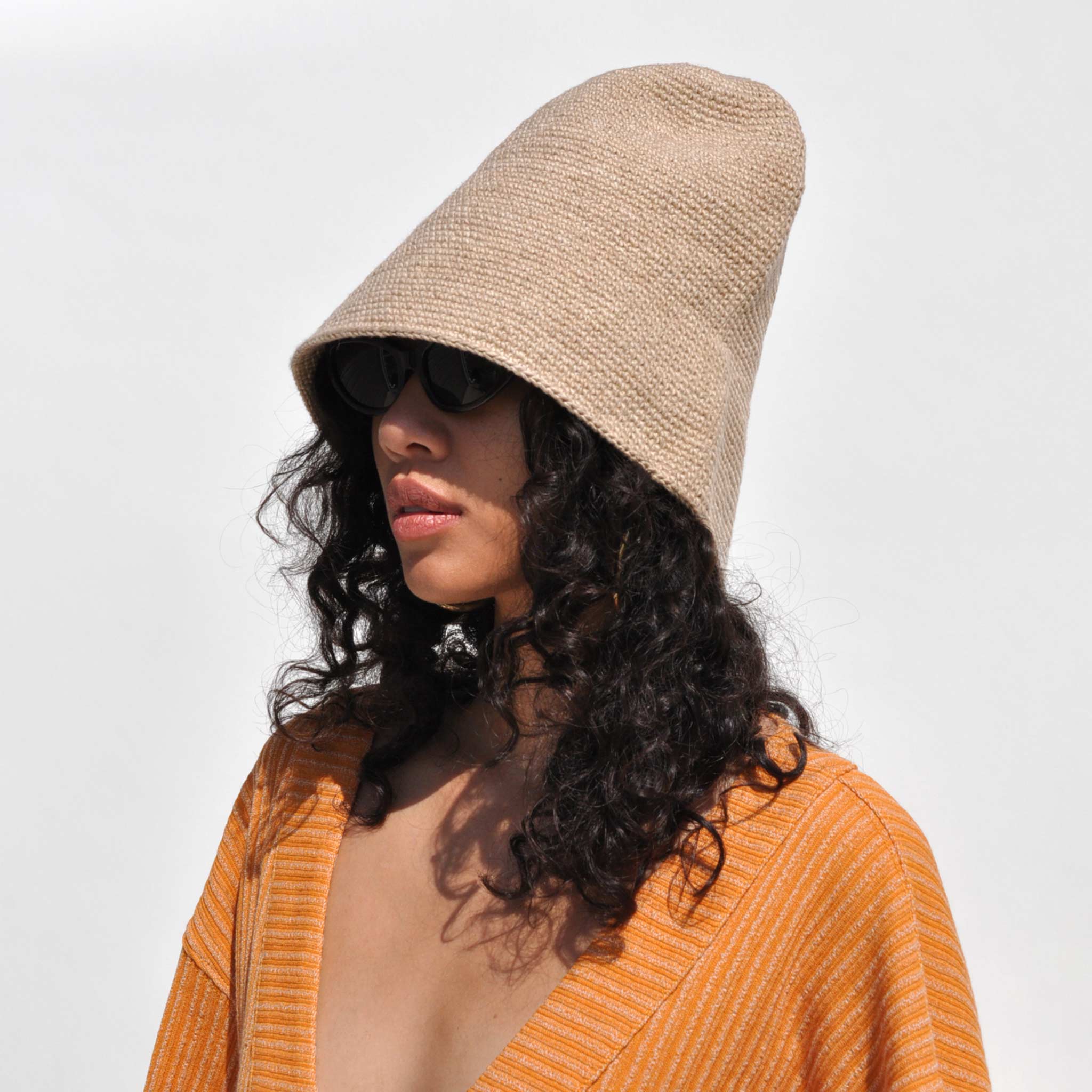 Lauren Manoogian - Bell Hat - Jute | available at LCD