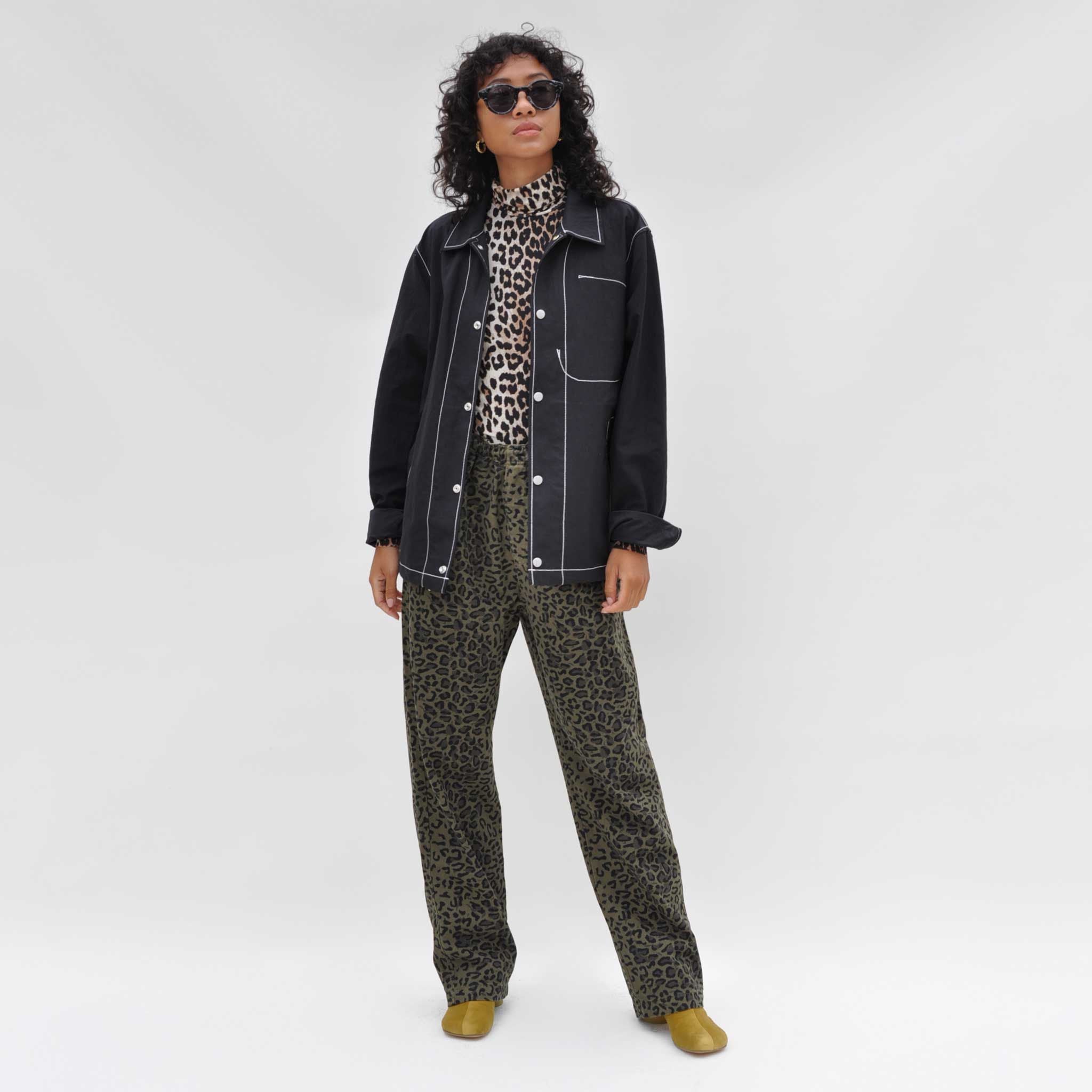 Stussy - Leopard Beach Pant - Olive | available at LCD