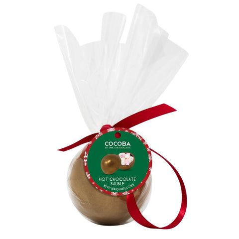 Cocoba Hot Chocolate Christmas Bauble Bombe