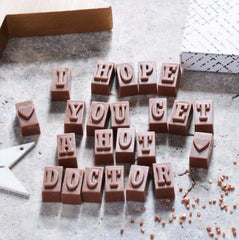 I hope you get a hot doctor Belgian Chocolate Message