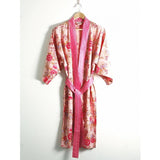 get well gift breast cancer awareness pink kimono 