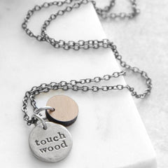 Touch Wood Necklace