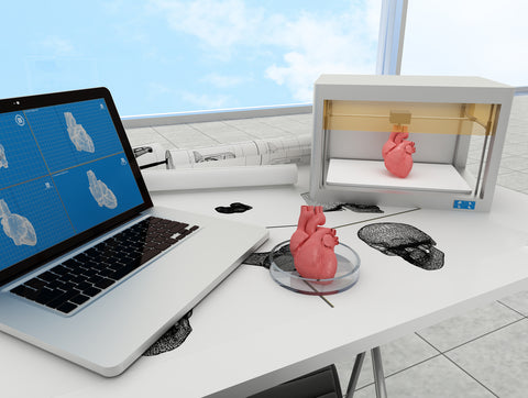 3D printing a heart to be transplanted into a human patient