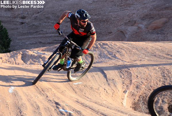 Lee McCormack climbing technical terrain