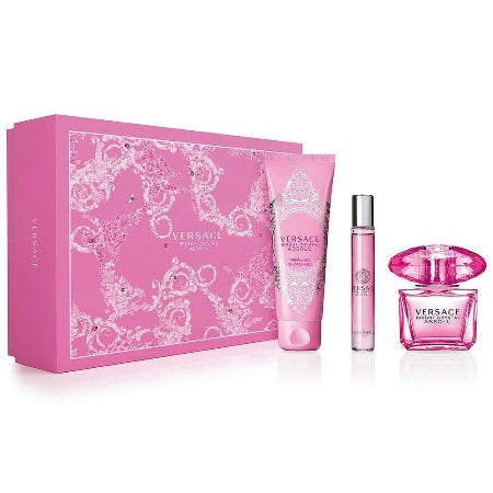 versace pink perfume gift set