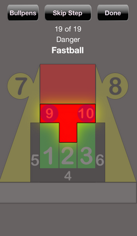 Danger Zone, Lokator Pitching Target