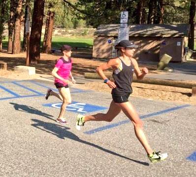 Elites Alexi Pappas and American Record Holder Deena Kastor