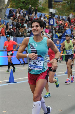 Allie Burdick at NYC Marathon 2015