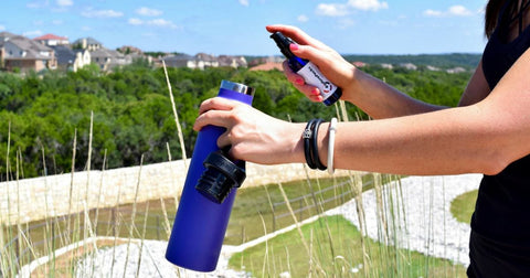Add liquid electrolytes to your water bottle to avoid dehydration and hyponatremia