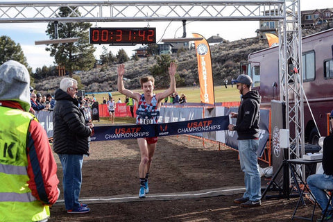 Craig Lutz wins Cross Country Championships