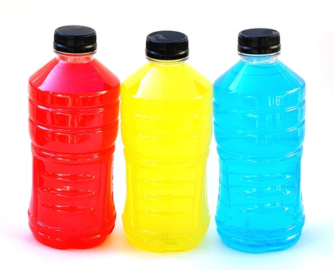 Food coloring, sugar, and artificial ingredients are only some of the harmful additives in sports drinks