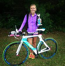 Anna Peterson of Fusion Cycles team, uses EnduroPacks for her training nutrition needs