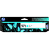 HP No 971 Standard Ink Cartridge - Cyan